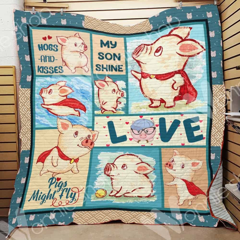 Pig Quilt Blanket DHC0102895TD