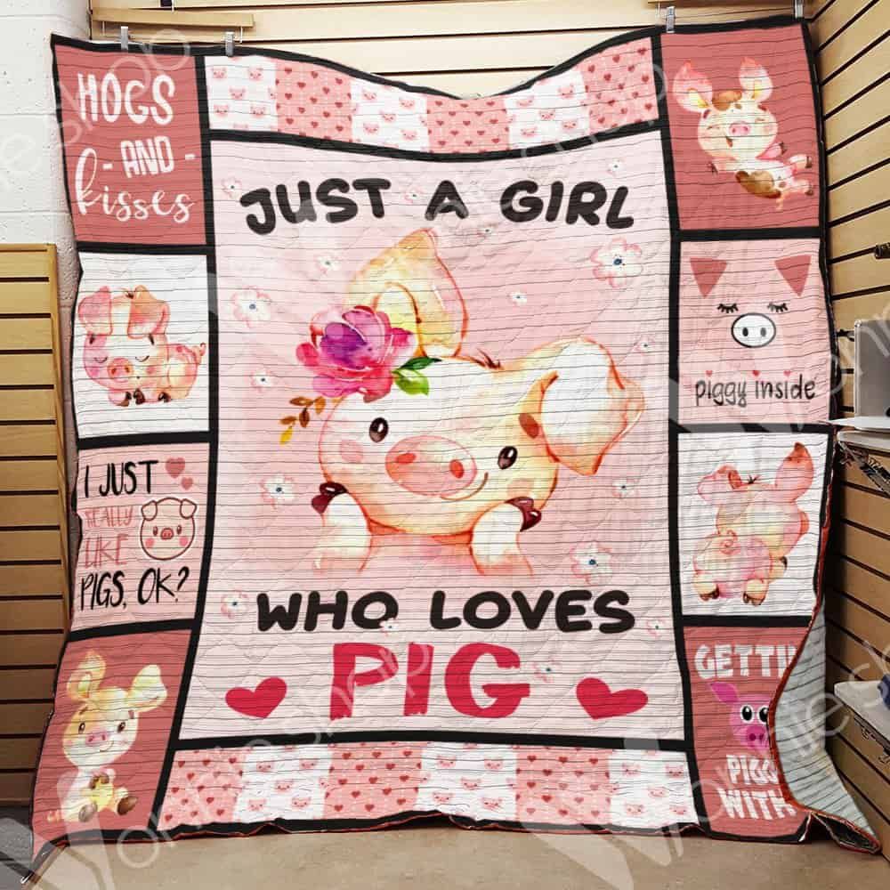Pig Quilt Blanket DHC0102896TD