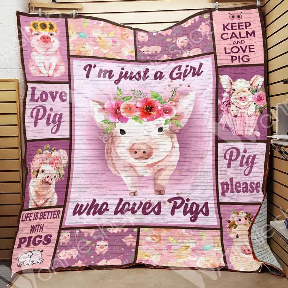 Pig Quilt Blanket DHC0102908TD