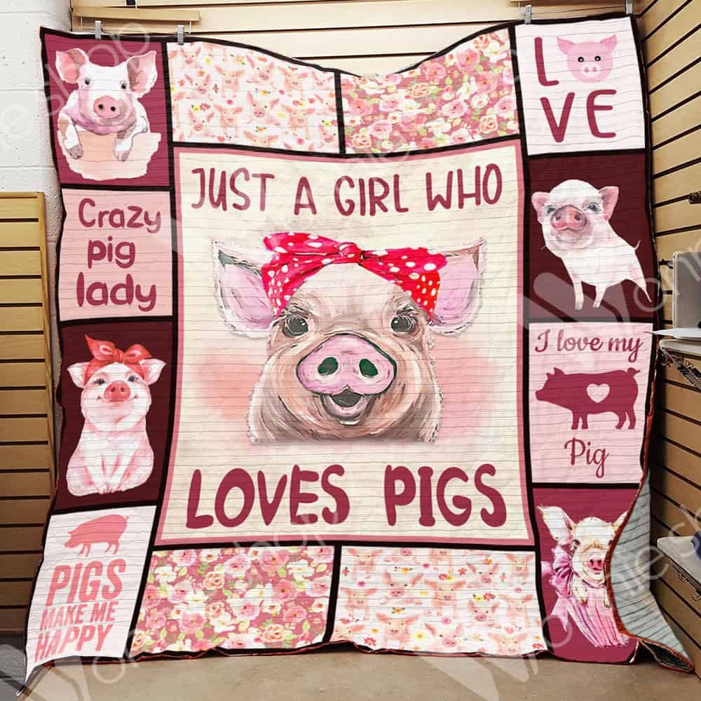 Pig Quilt Blanket DHC0102921TD