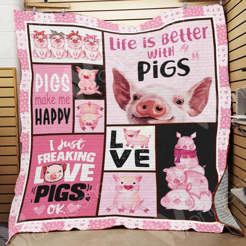 Pig Quilt Blanket DHC05021237TD