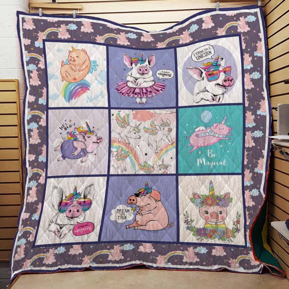 Pig Quilt Blanket DHC0502902TD