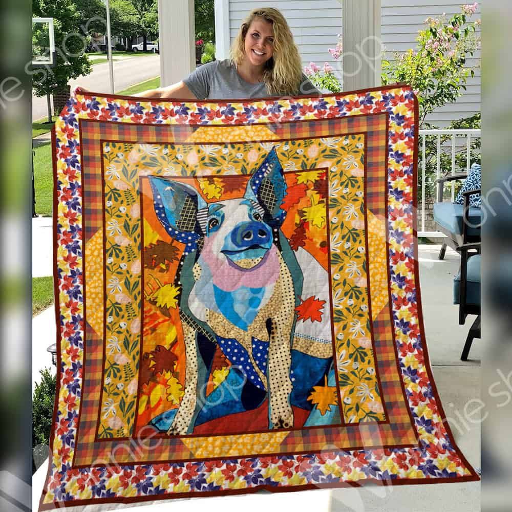 Pig Quilt Blanket DHC0502941TD