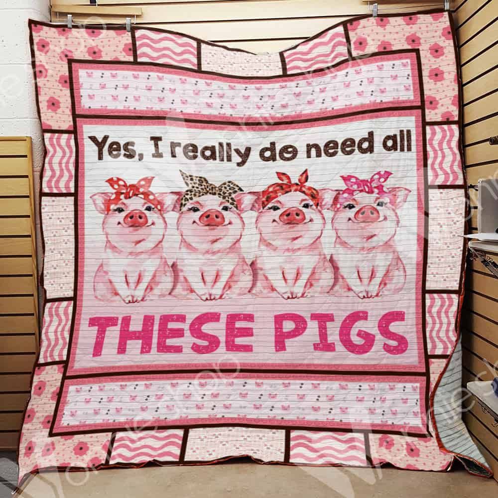 Pig Quilt Blanket DHC0602768TD