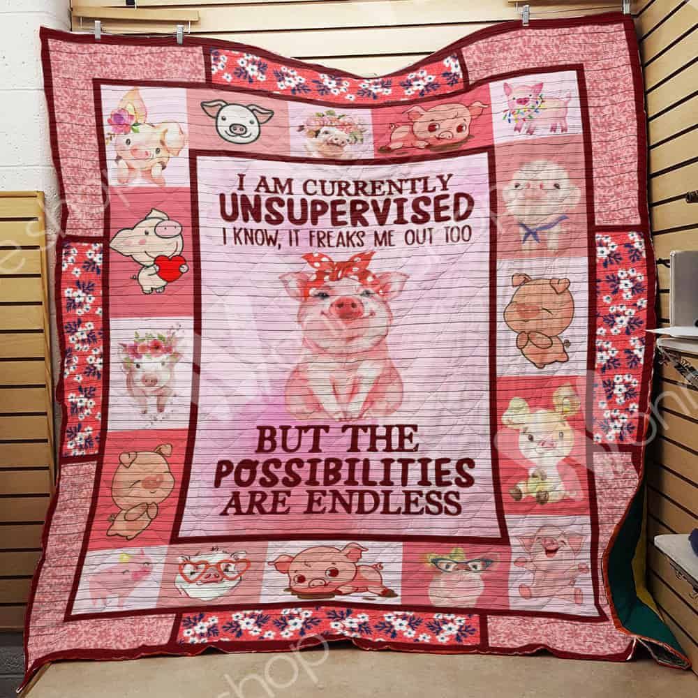 Pig Quilt Blanket DHC1102944TD