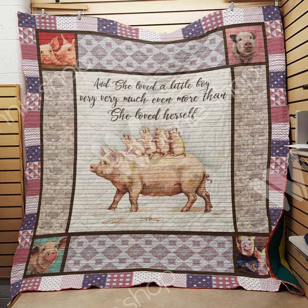 Pig Quilt Blanket DHC1102945TD