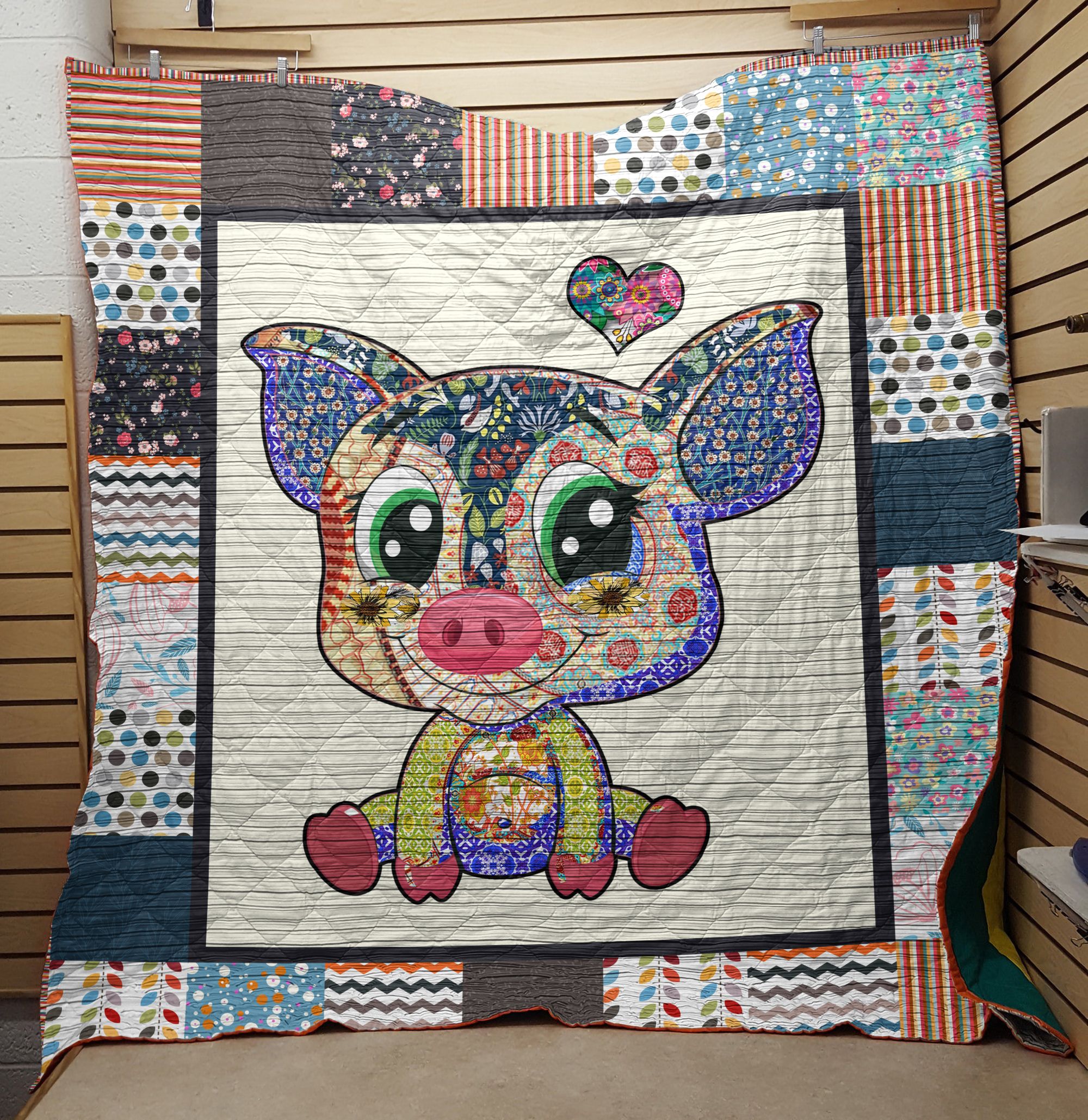 Pig Quilt Blanket DHC1501633VT