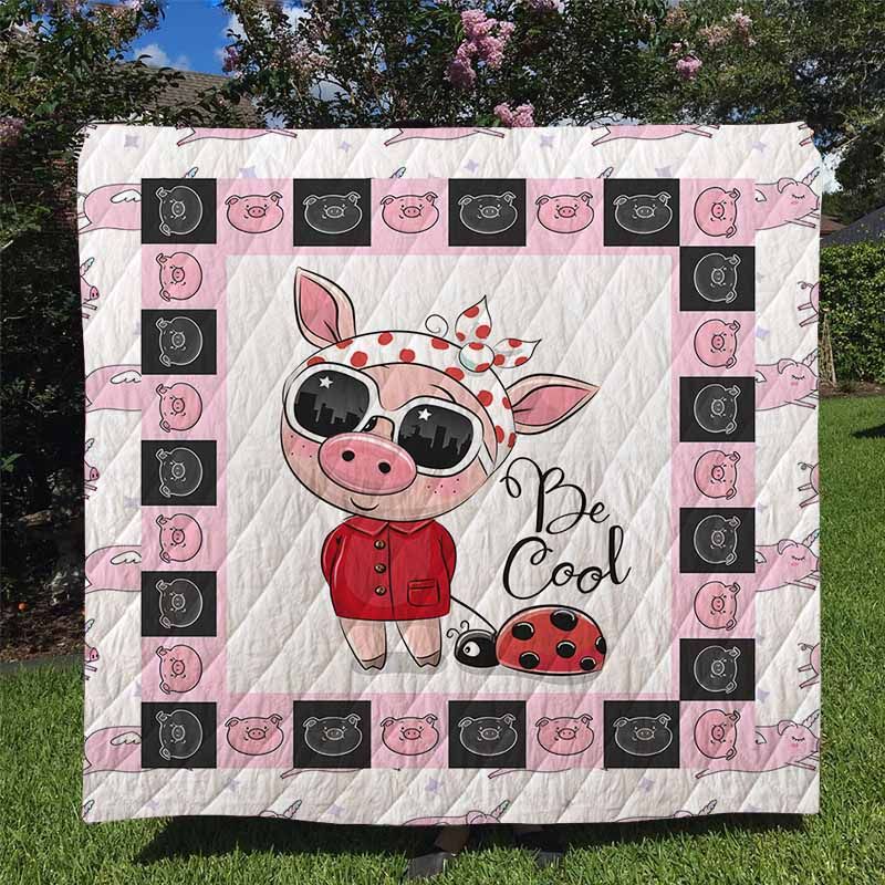 Pig Quilt Blanket DHC170120753TD