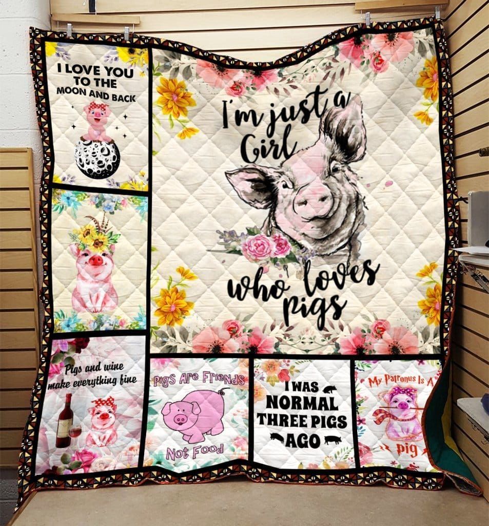 Pig Three Pigs Ago GS-CL-DT3006 Quilt Blanket