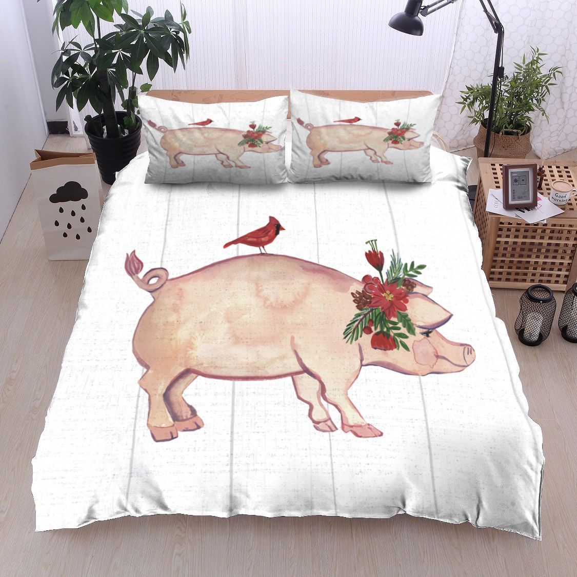 Pig Bedding Set