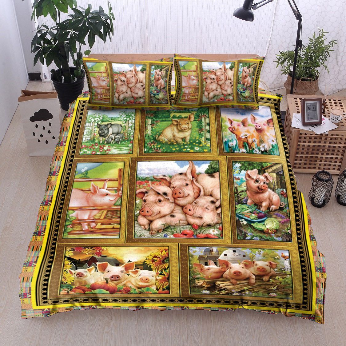 Pig Bedding Set
