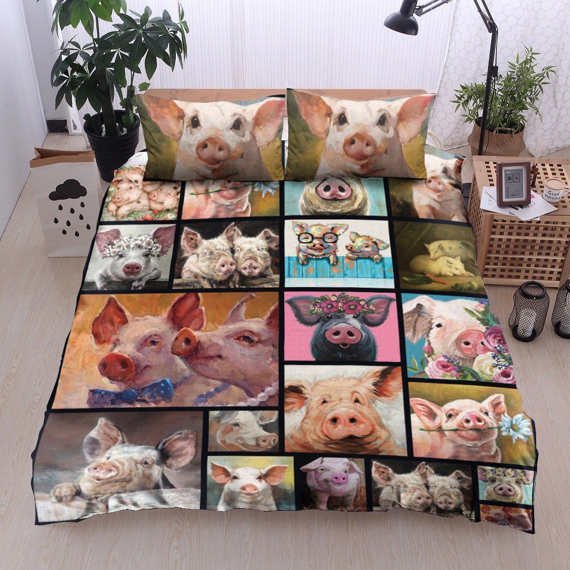Pig Bedding Set