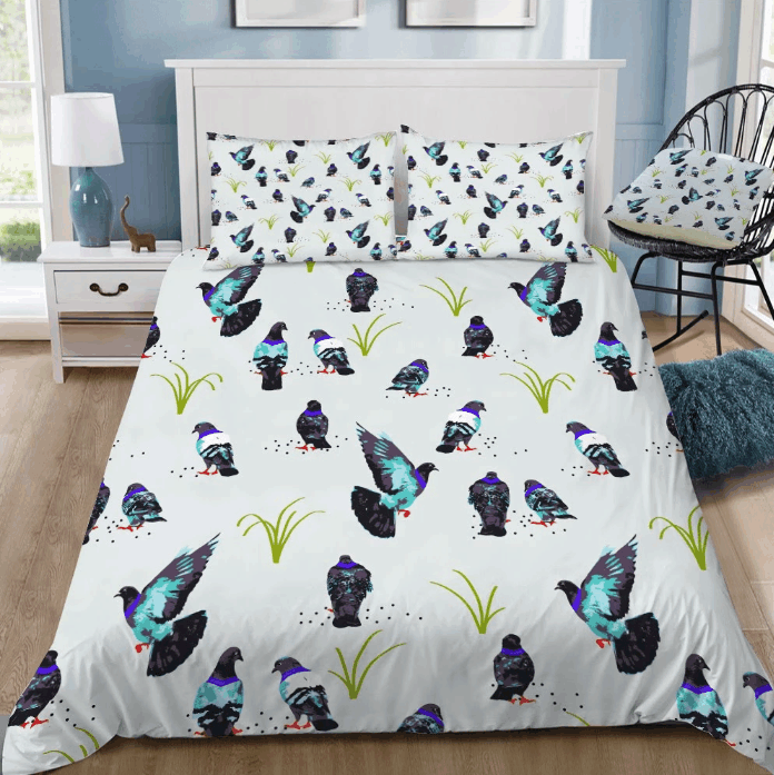 Pigeon Park Bedding Set