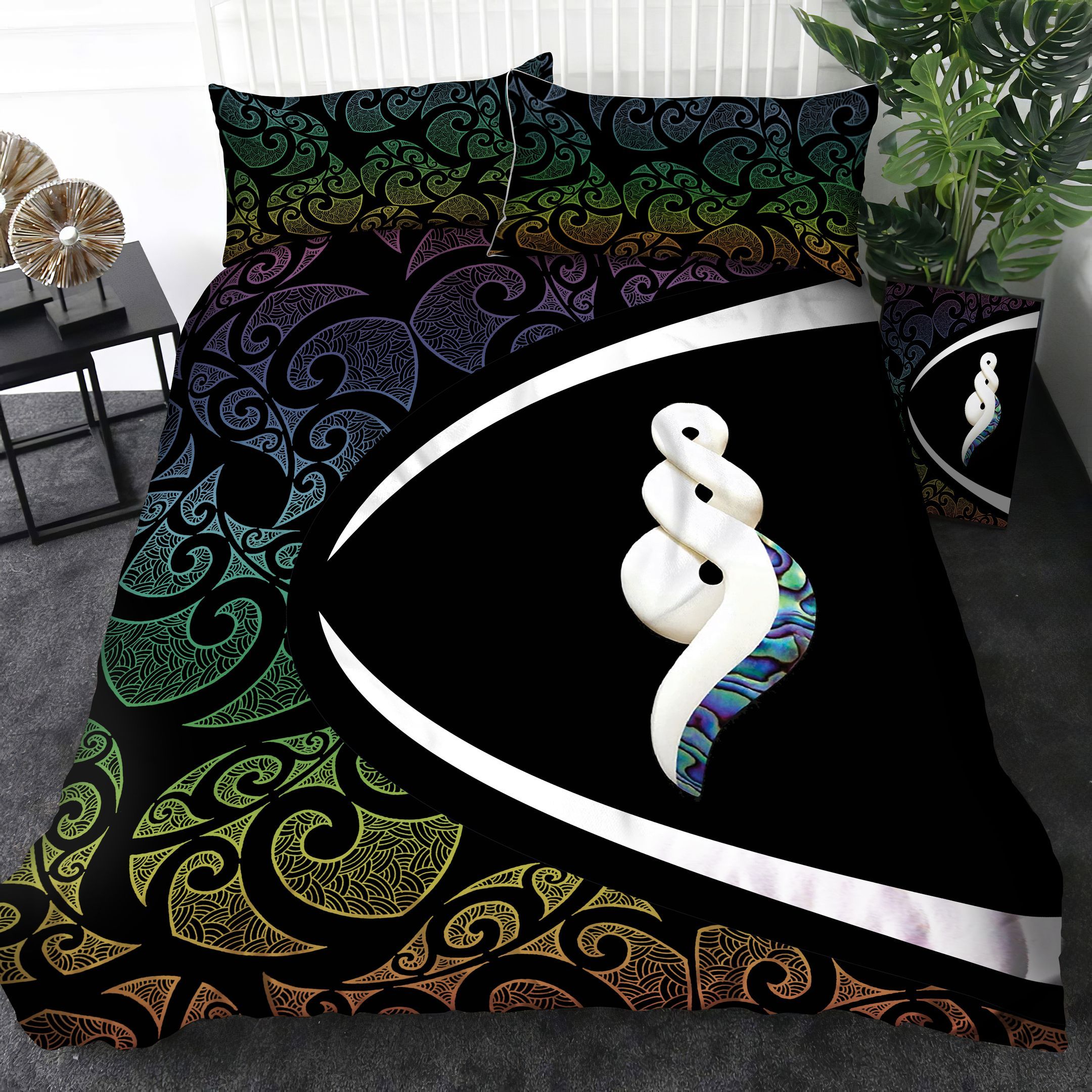 Pikorua Couple Maori Bedding Set