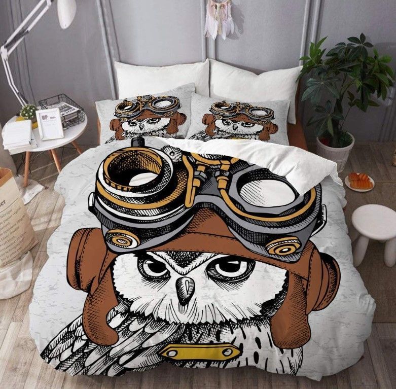 Pilot Owl Bedding Set