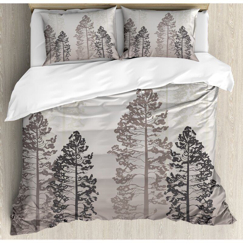 Pine Tree Forest Bedding Set