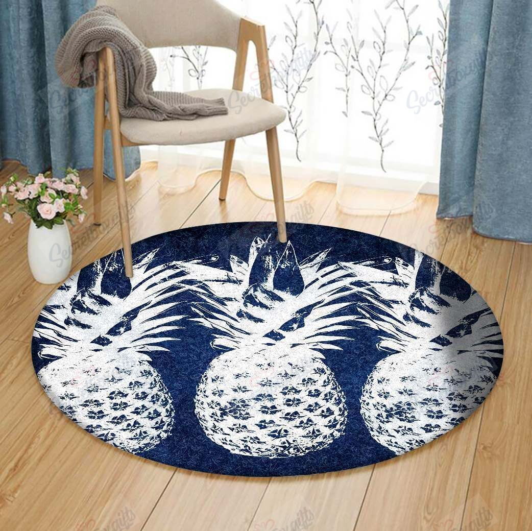 Pineapple Round Carpet