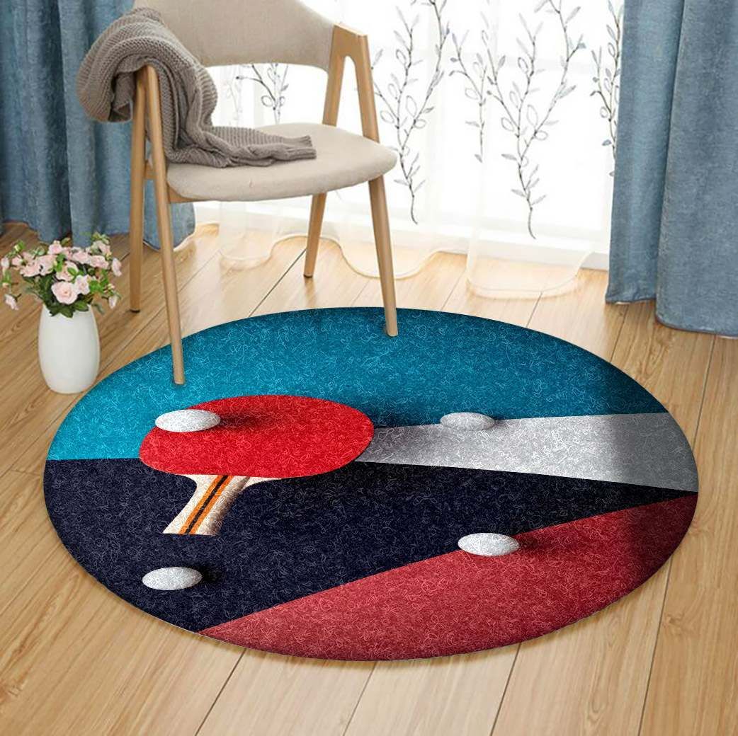 Ping Pong Round Carpet