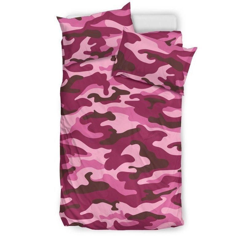 Pink Camouflage  Urban  Bedding Set