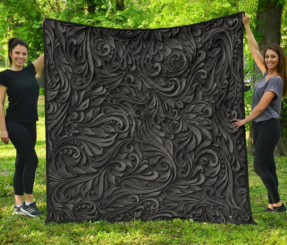 Pink Flamingo Quilt Blanket DHC311240TD