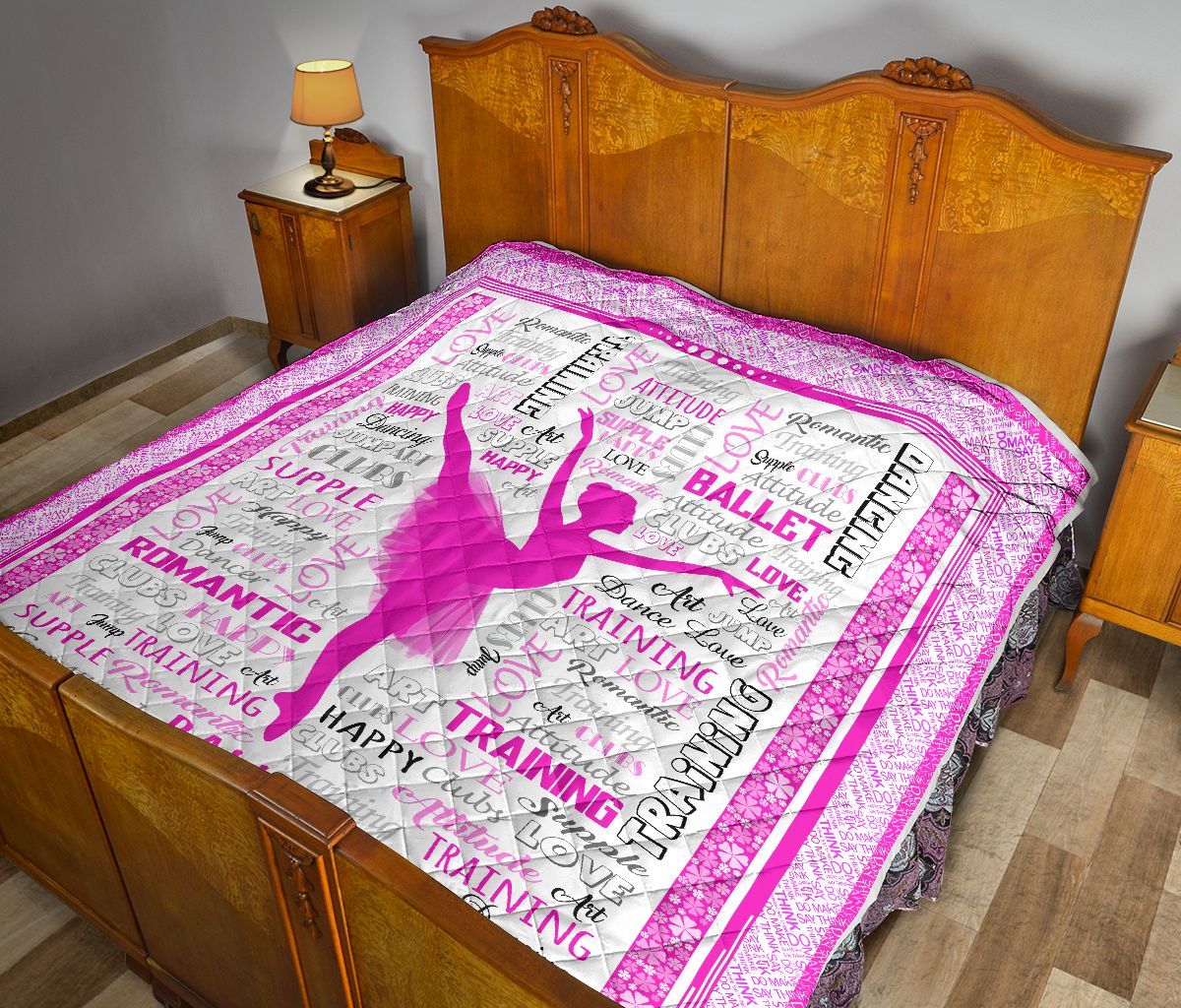 Pink Flamingo Quilt Blanket DHC311257TD