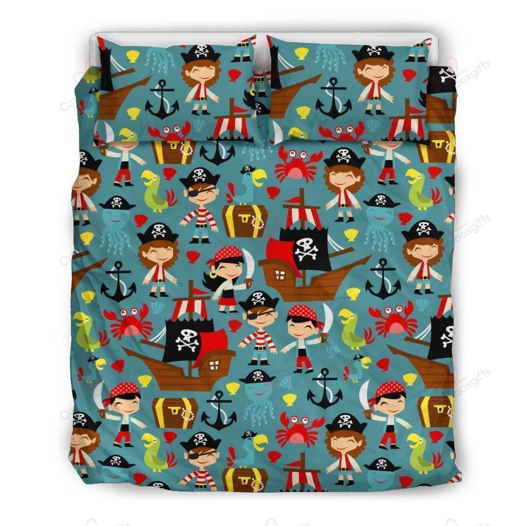 Pirate Park Printed Bedding Set