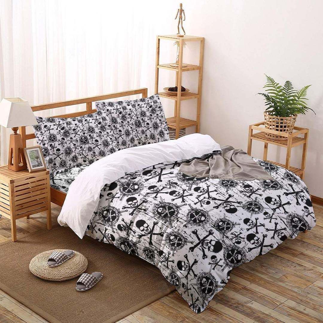Pirate Skull Bedding Set