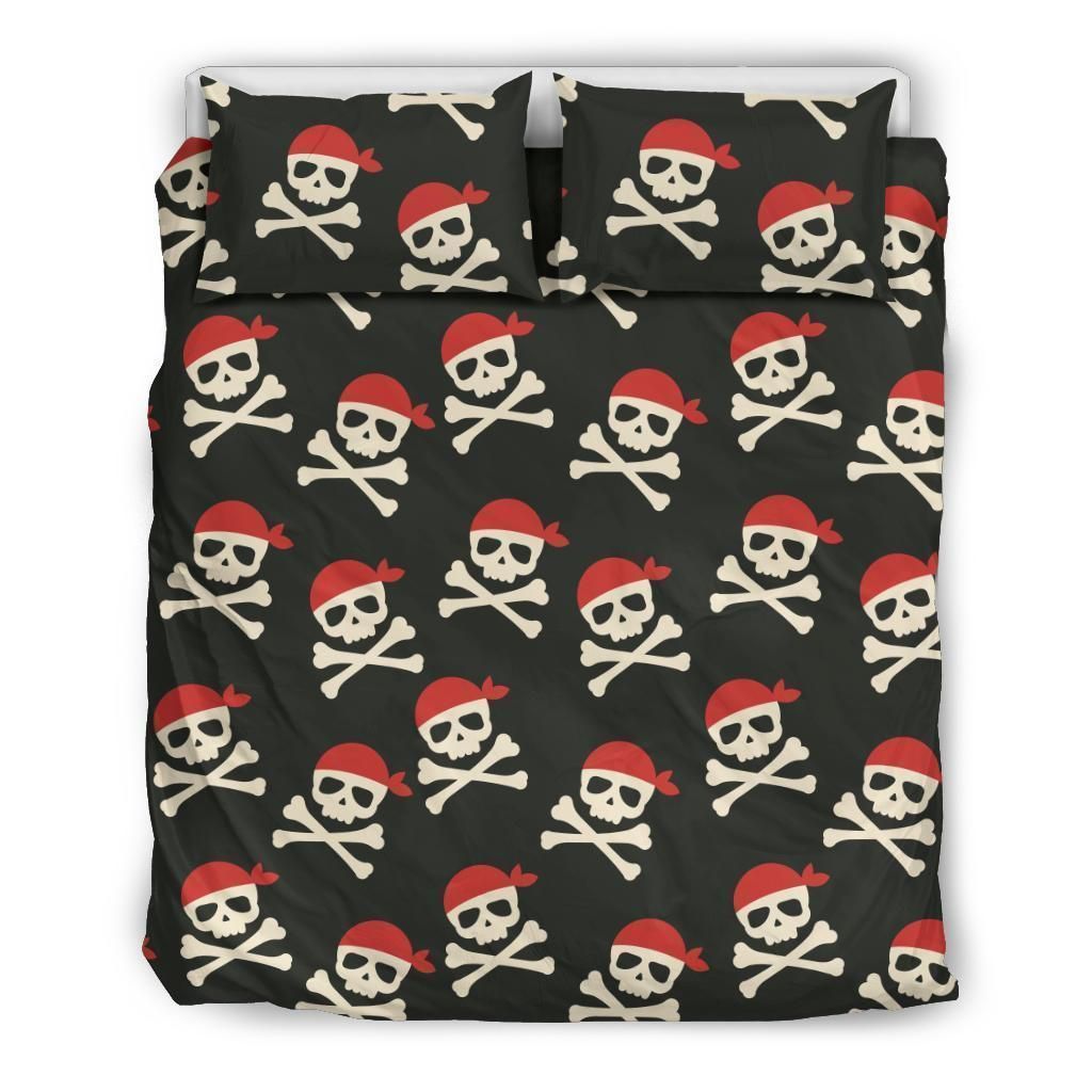 Pirate Skull Bedding Set