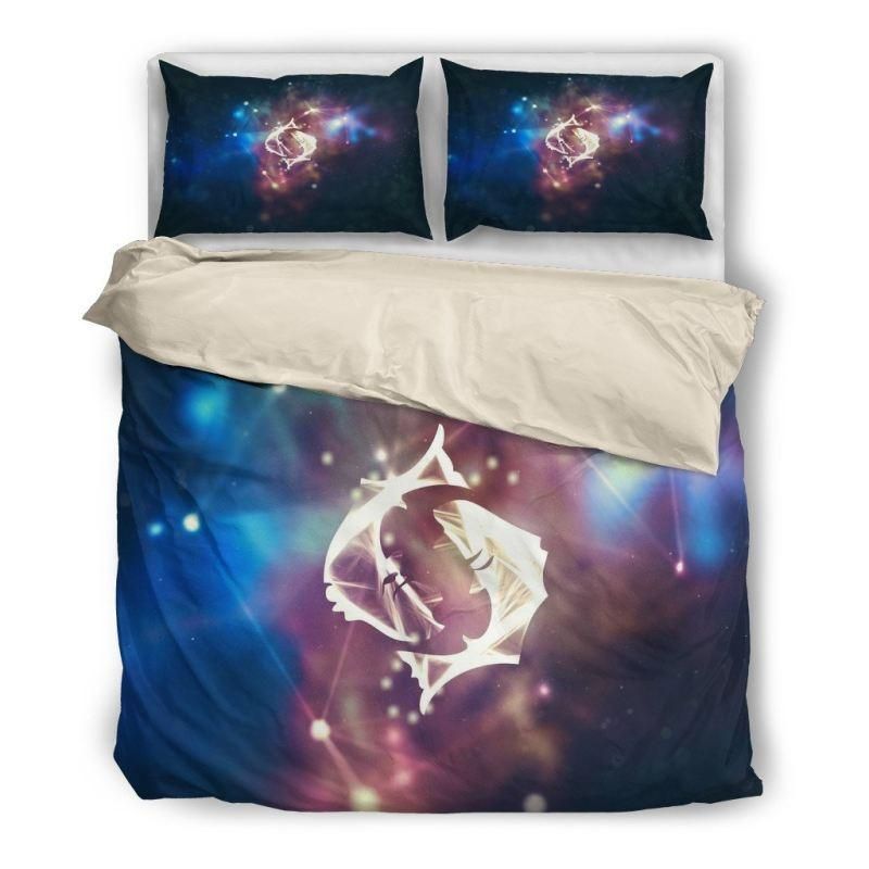 Pisces Galaxy Bedding Set