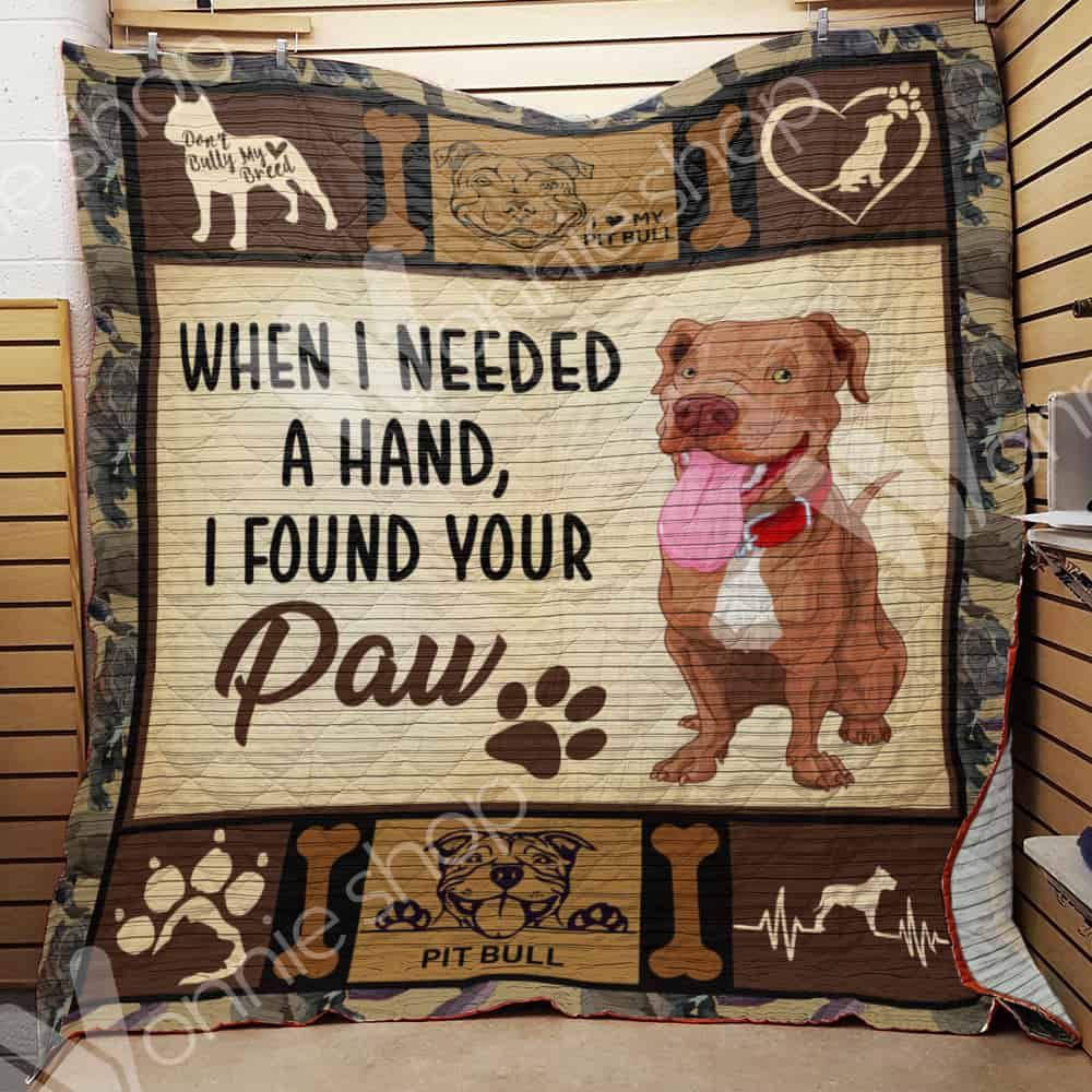 Pit Bull Dog Quilt Blanket DHC0302750TD
