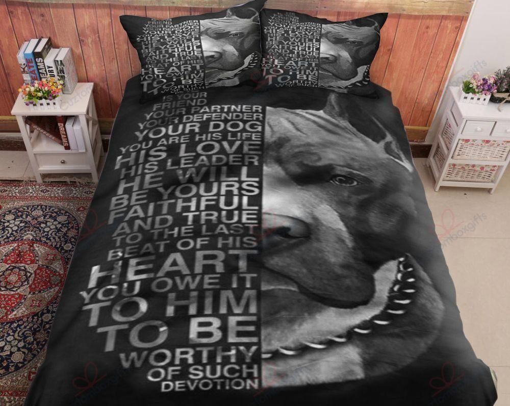 Pit Bull Bedding Set
