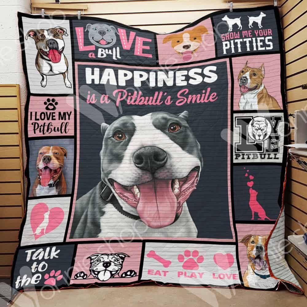 Pitbull Dog Blanket LNT0512002 Quilt Blanket