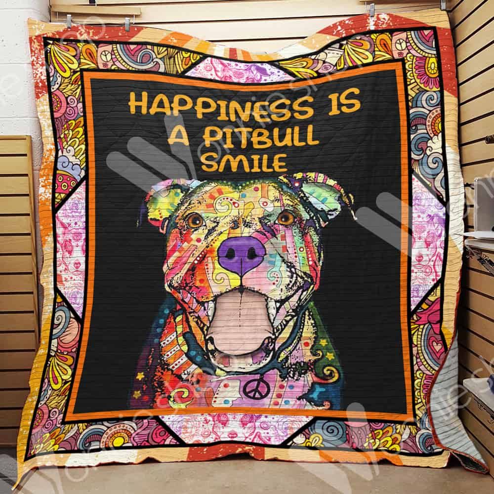 Pitbull Dog Blanket LNT1212018 Quilt Blanket