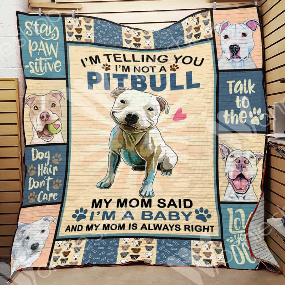 Pitbull Dog Blanket LNT1512030 Quilt Blanket