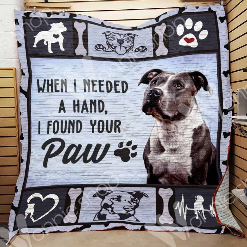 Pitbull Dog Quilt Blanket DHC0102748TD