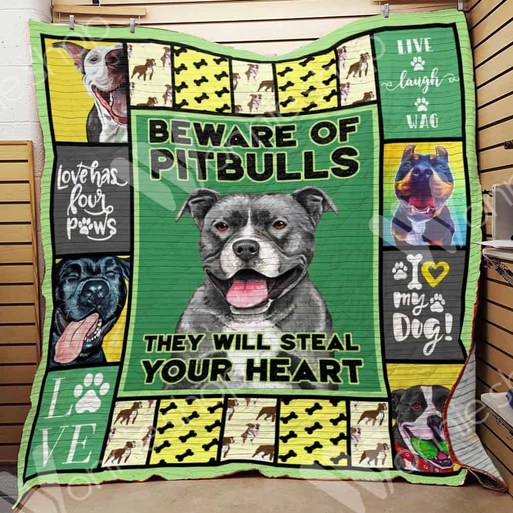 Pitbull Dog Quilt Blanket DHC0602503TD