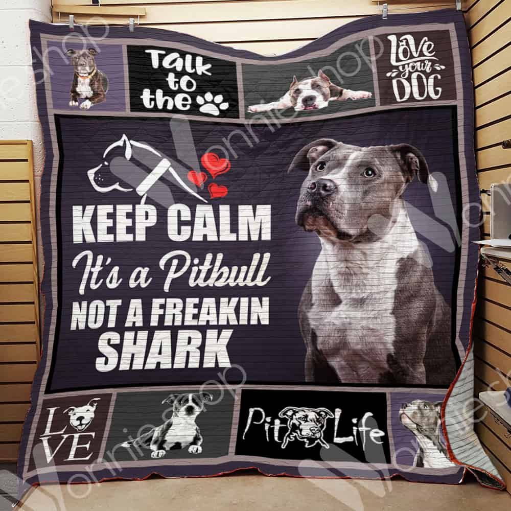Pitbull Dog Quilt Blanket DHC0602517TD