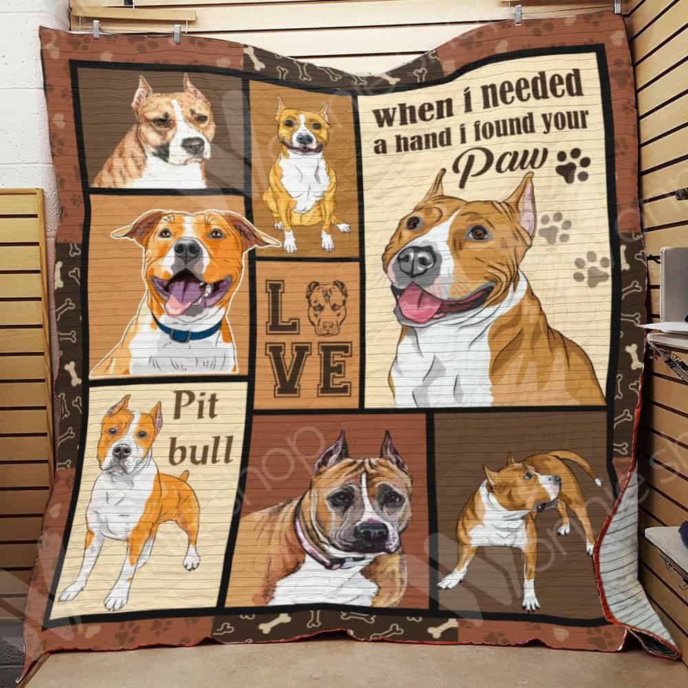 Pitbull Dog Quilt Blanket DHC0602523TD
