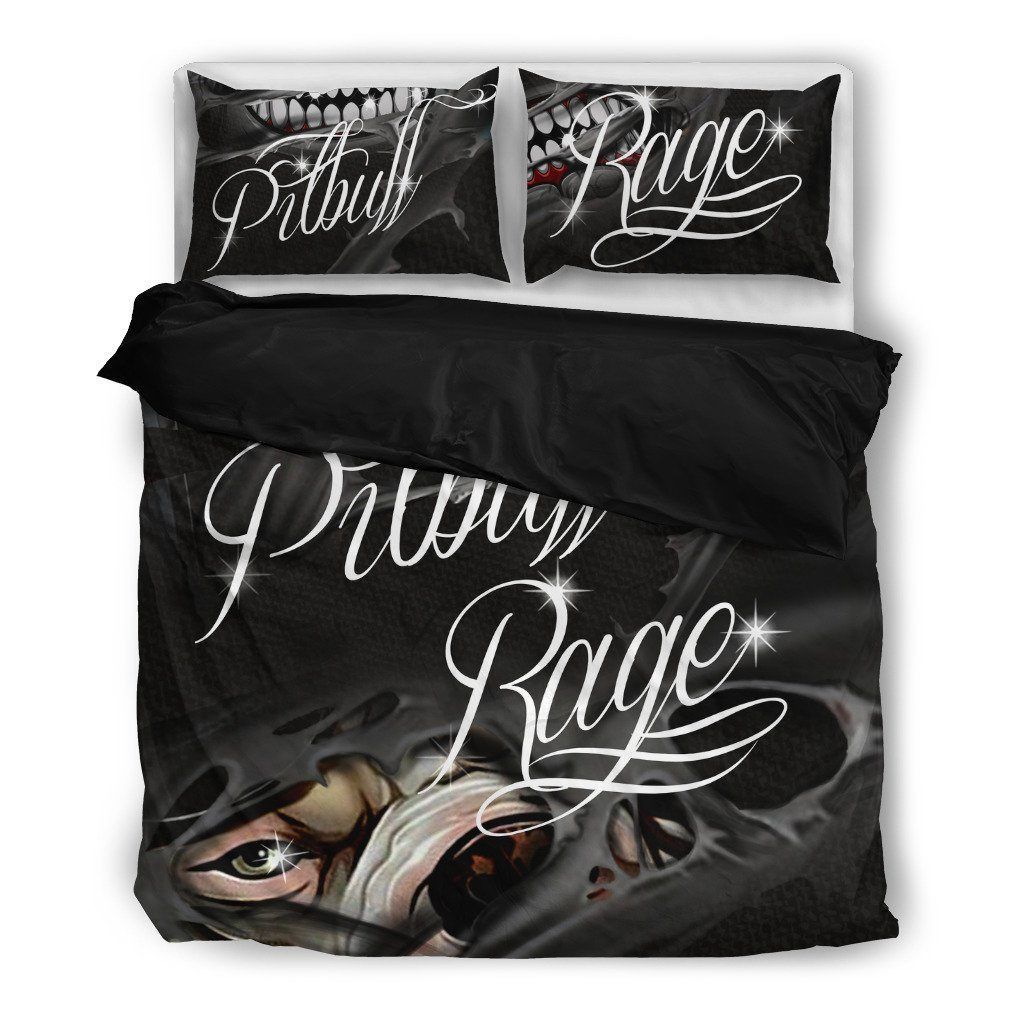 Pitbull Dog Themed Bedding Set