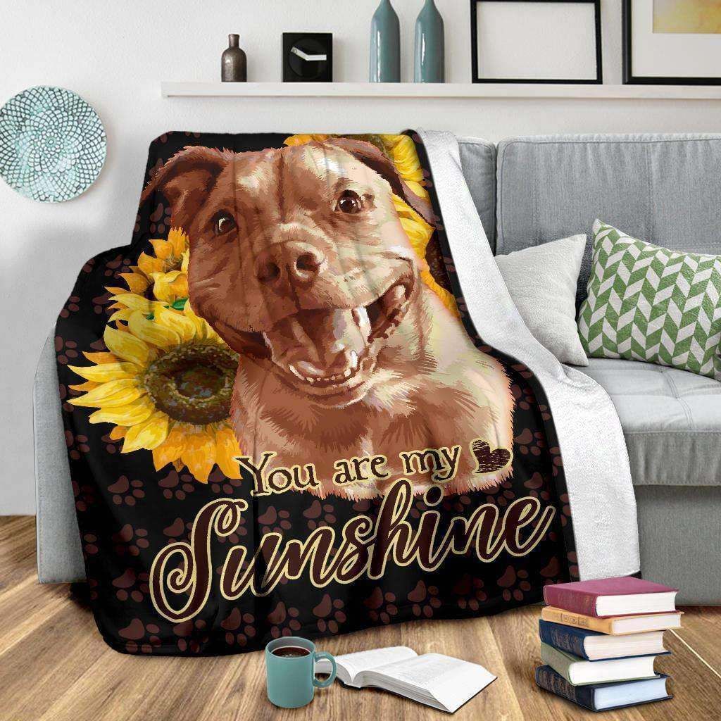 Pitbull Fleece Blanket