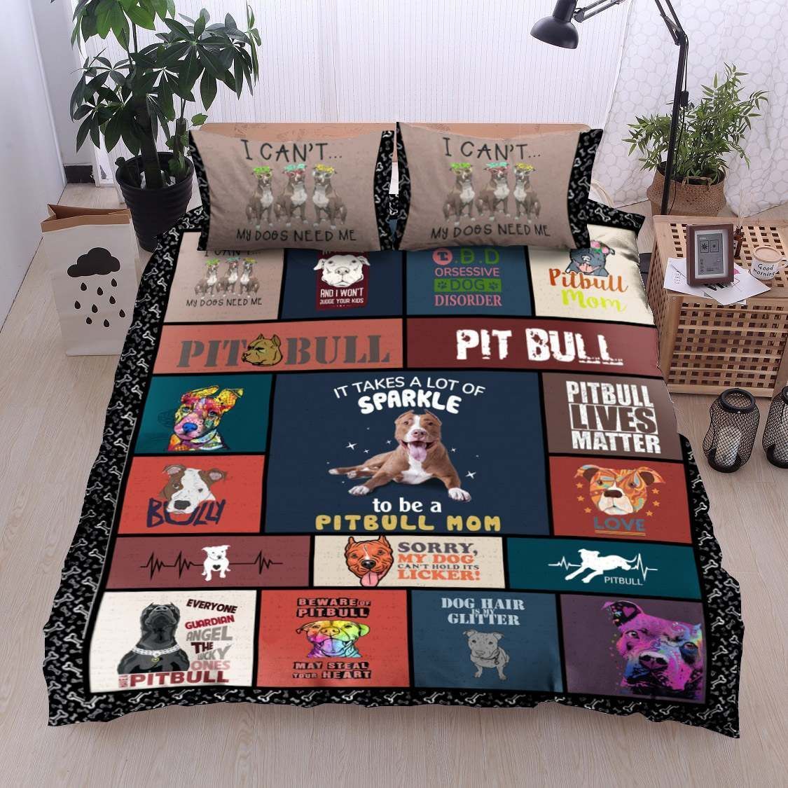 Pitbull Bedding Set