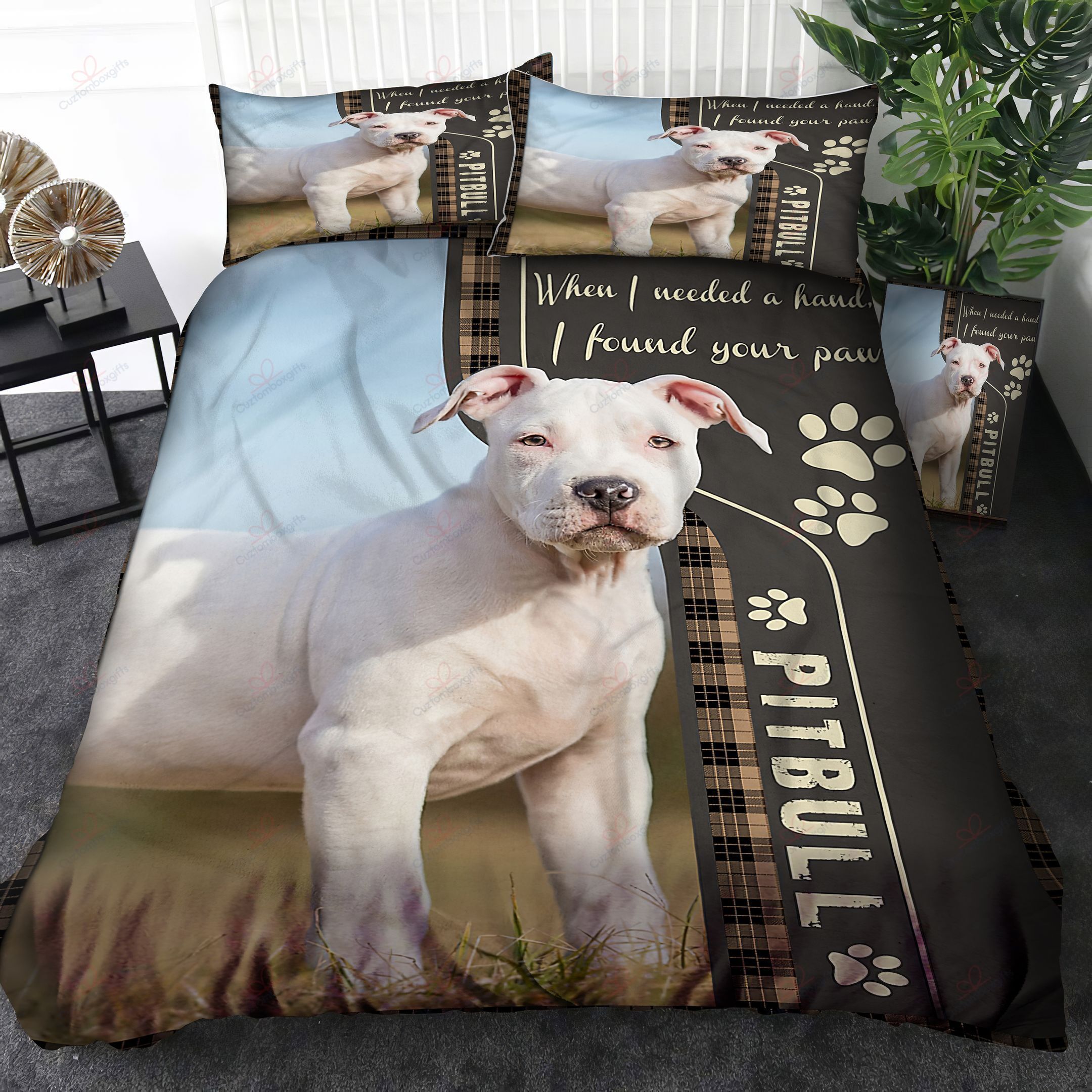 Pitbull Bedding Set
