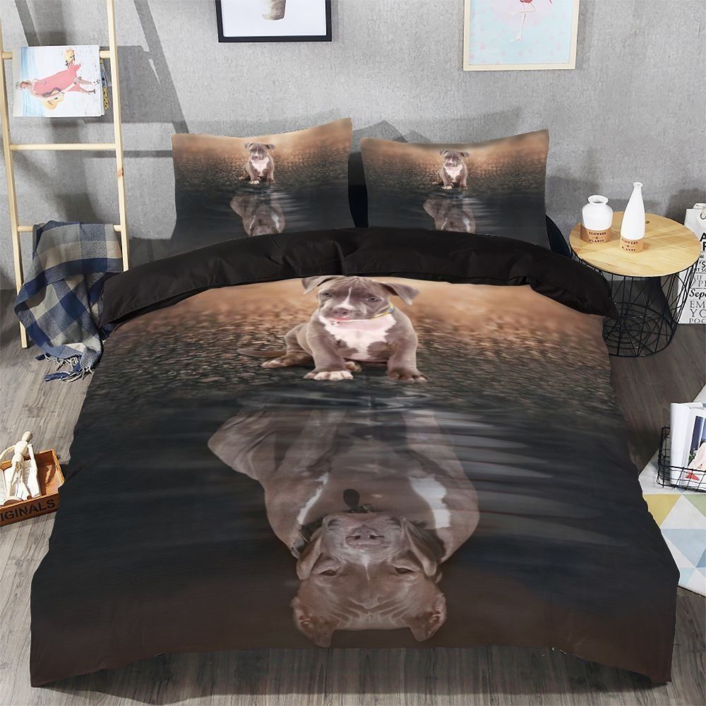 Pitbull Love Bedding Set
