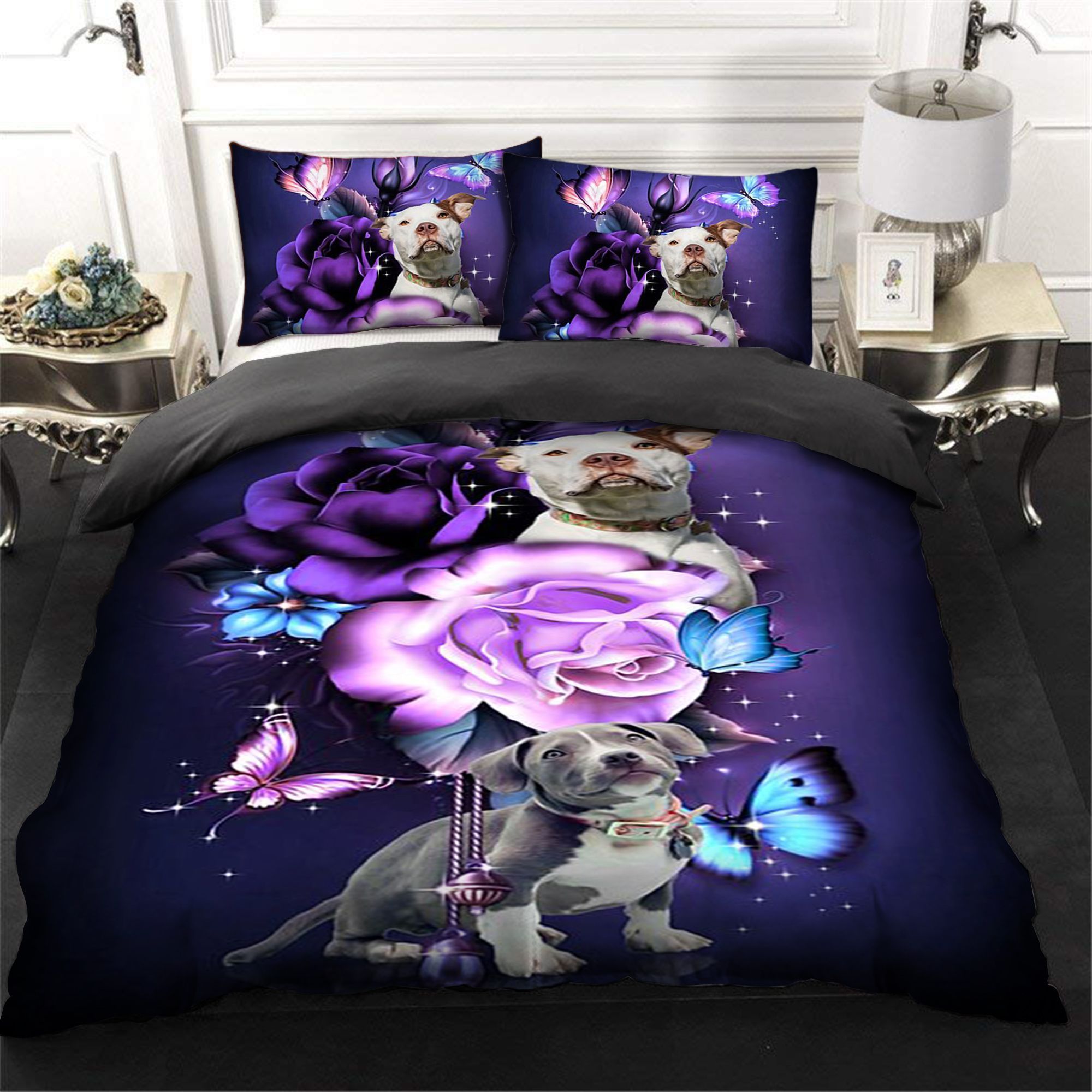 Pitbull Magical Bedding Set