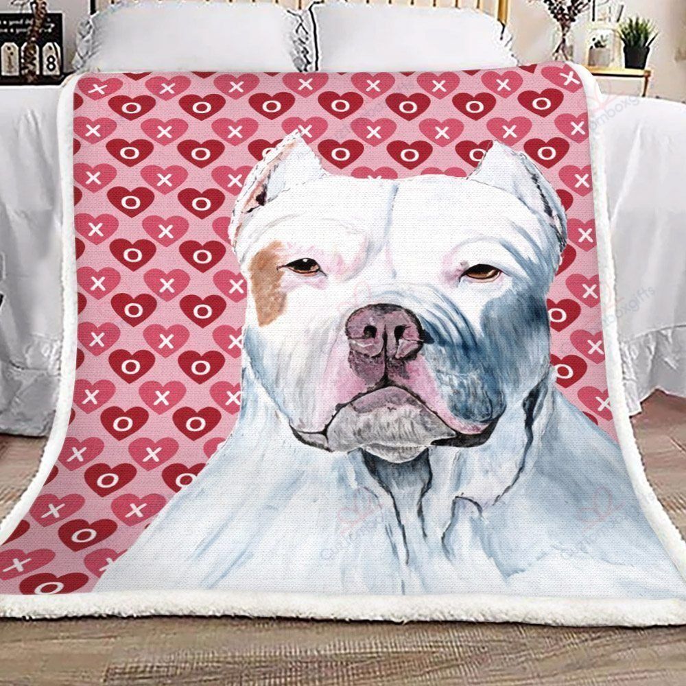Pitbull Fleece Blanket