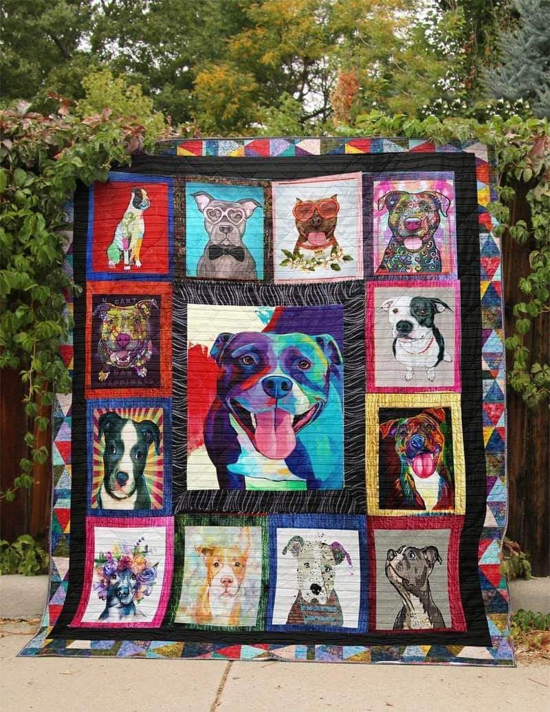 Pitbull Quilt Blanket DHC13121919VT