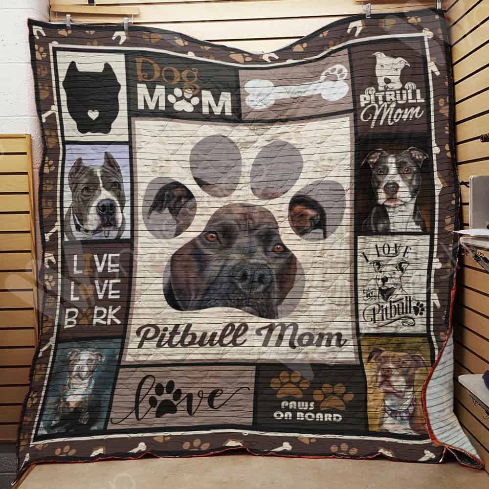 Pitbulls Dog Quilt Blanket DHC1002675TD