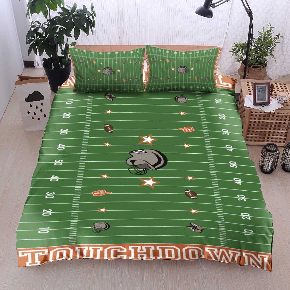 Pitch American Football Bedding Set