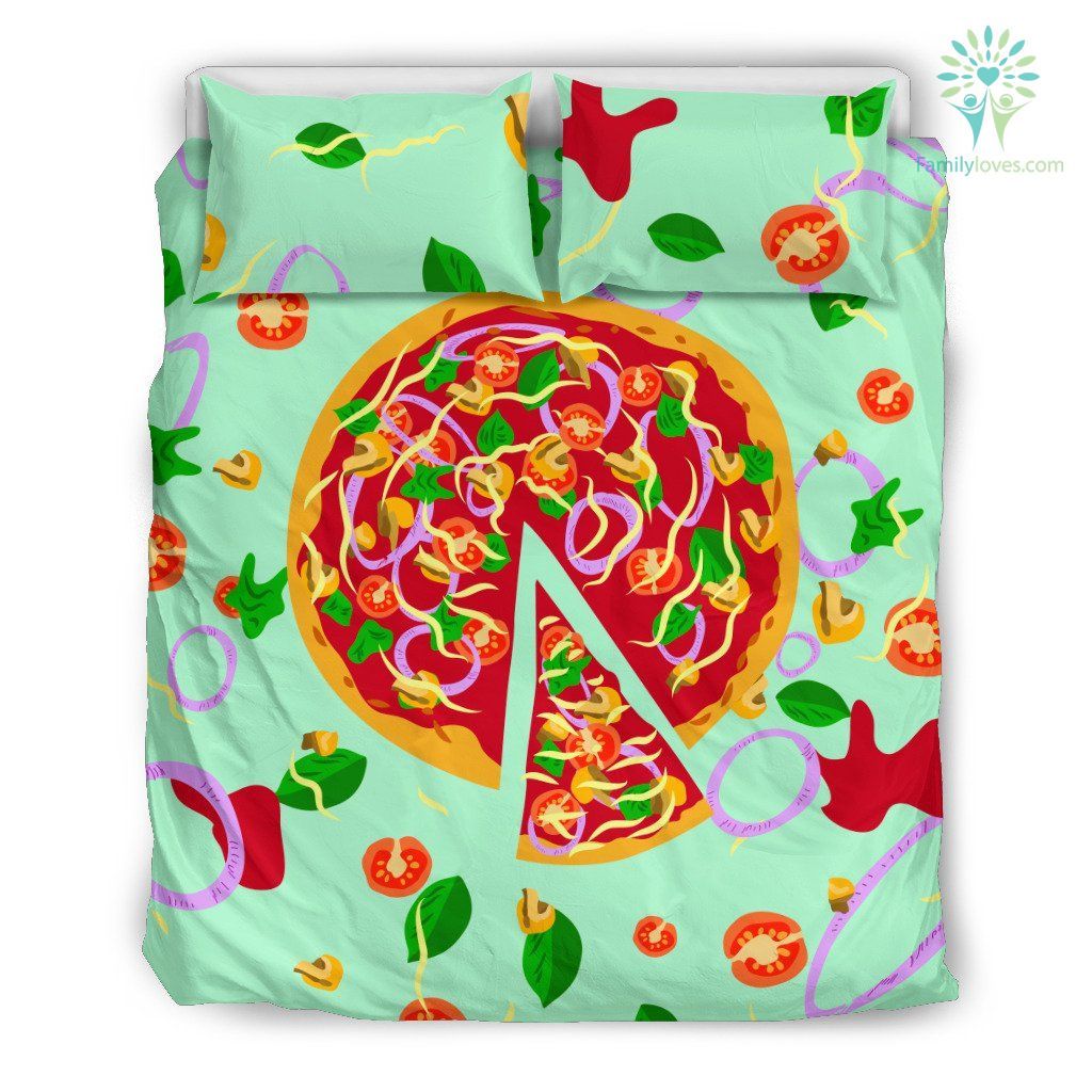 Pizza Light Version Bedding Set