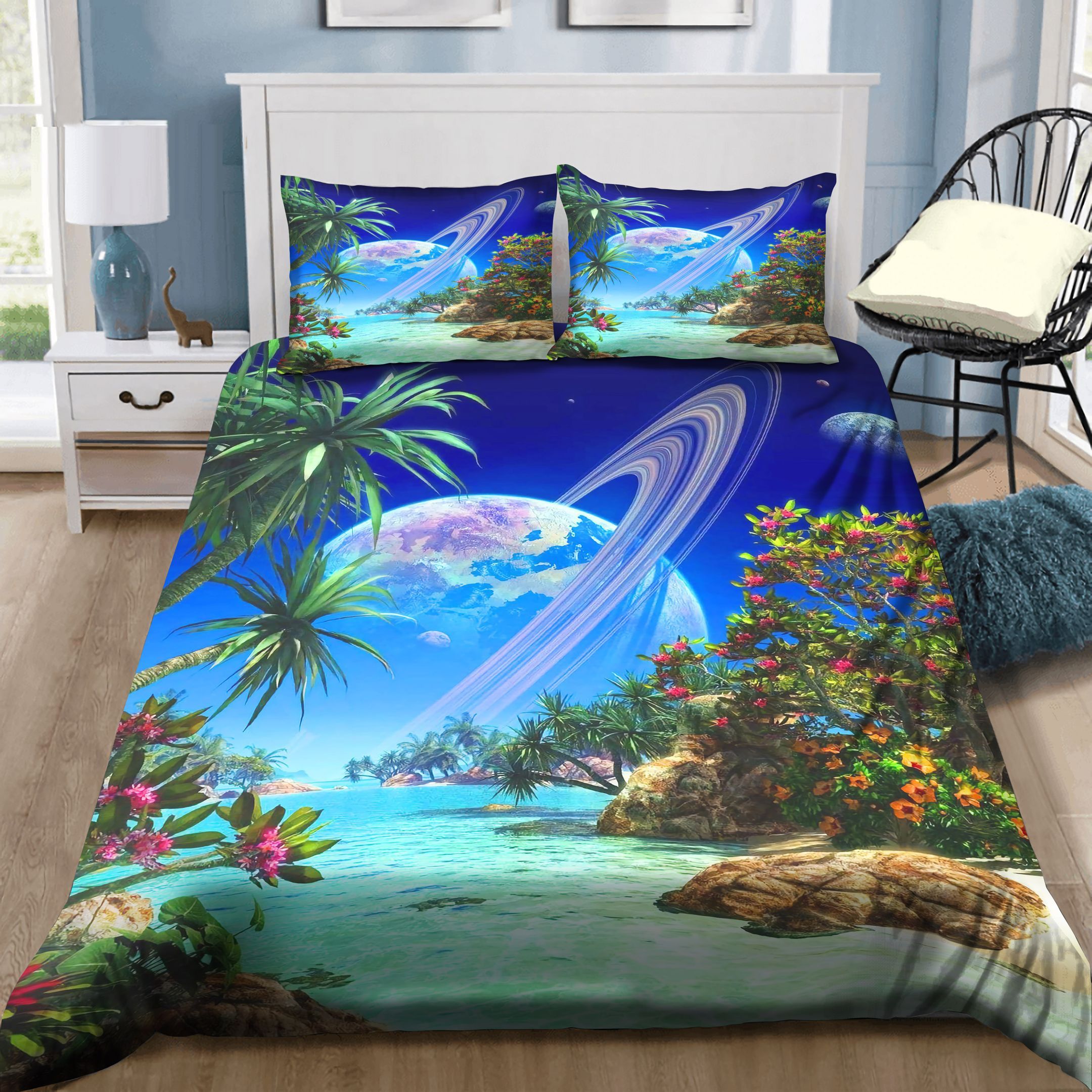 Planet Beach Bedding Set
